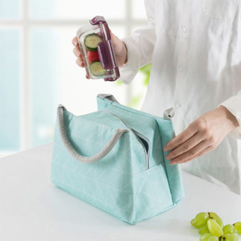 ランチトート 弁当袋 保冷 保温バッグ  ランチバック 可愛いシンプル デザイン