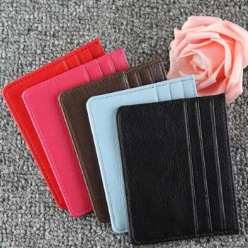 薄型カードケース ピンク「トモウハンドバッグ」製作 オシャレ カード入れ 大容量 男女兼用