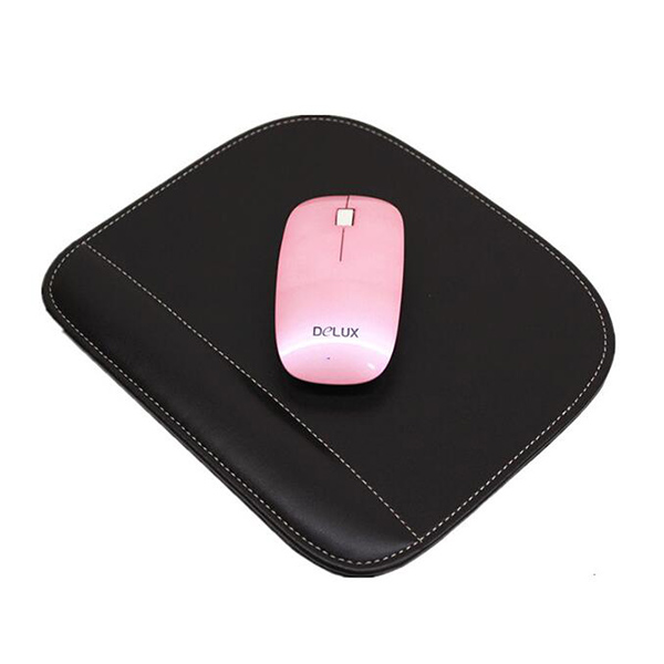 oemマウスパッド ブラック PC マウス PUレザー 高級感 表面滑り止め オフィスセット ペンケースオリジナル製作対応